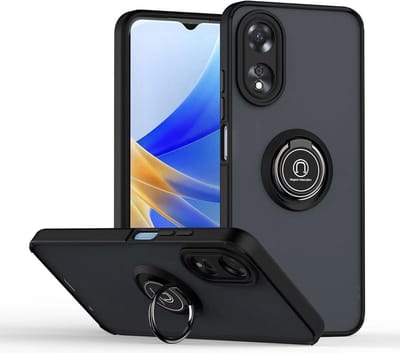 Geschikt voor Oppo A58 4G - Magnetische - Schokbestendig - Back cover hoesje - Blauw