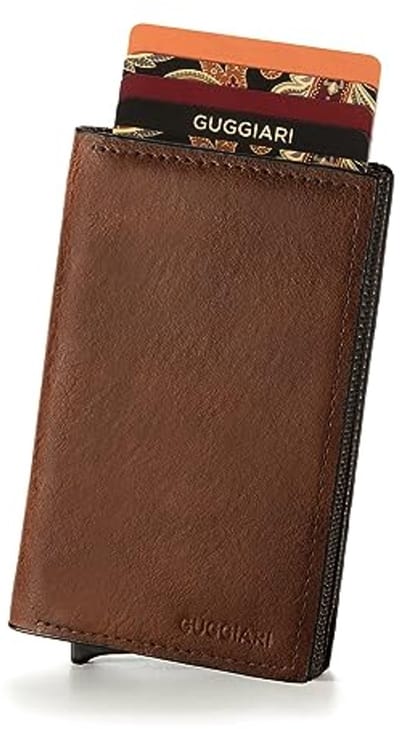 Mannen Creditcardhouder met Wallet en Magnetische Sluiting - RFID Aluminium Business Cardhouder