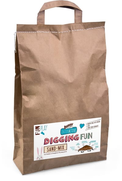 Bunny nature diggingfun zandmix voor graafbox 9,7 kg