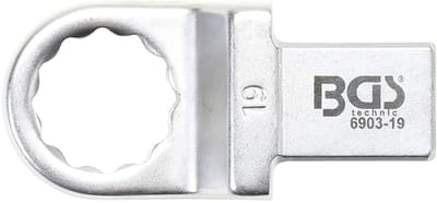BGS insteek-ringsleutel 19 mm opname 14 x 18 - 6903-19
