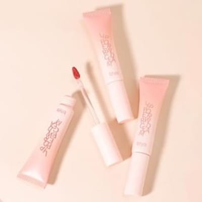 biya  - Fluffy Velvet Matte Lipstick 101# Oatmeal Apricot - 7g