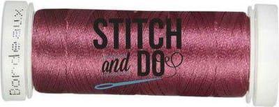 Bordeaux Linnen Garen Stitch & Do