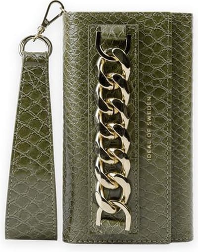 ideal of sweden studio clutch geschikt voor samsung galaxy s20+ green snake