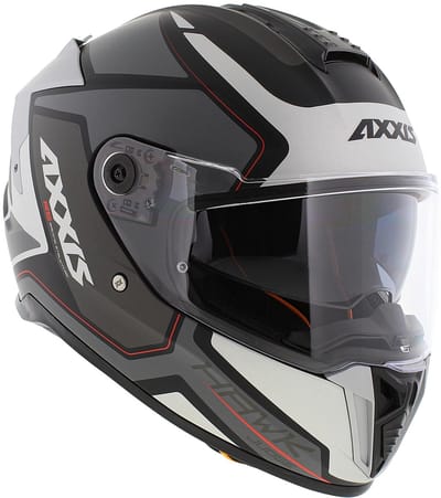 Axxis Hawk SV Integraal helm Judge B2 mat grijs titanium S