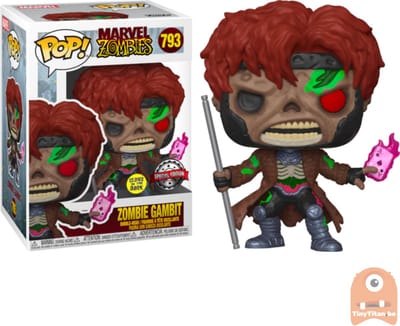 Funko POP! - Marvel Zombies - Gambit nr. 793 - Special Edition glow in the dark
