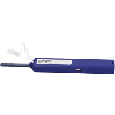 Optische Vezel Reinigingspen Optische Vezel Connector Reinigingskabel Reiniger Pen Eindvlak Reiniger voor LC MU 1,25 mm blue