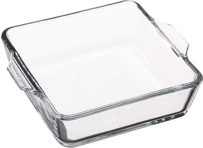 Serveerschaal Secret de Gourmet Kristal Transparant (15 x 15 cm)