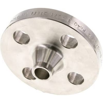 Voorlansflens DN10-PN40 17.2mm 1.4571 DIN 2635 En EN 1092-1 (Type 11)