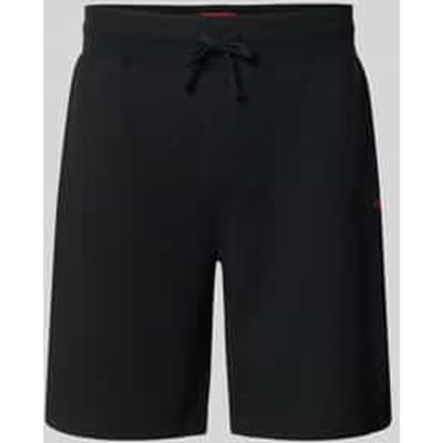 Regular fit sweatshorts van katoenmix model 'NOAH'