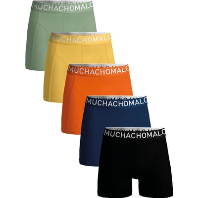 Muchachomalo Boxershort Heren – 5 Pack – 95% Katoen – Heren Ondergoed – Kleding – Stevig Ondergoed – Onderbroeken Heren