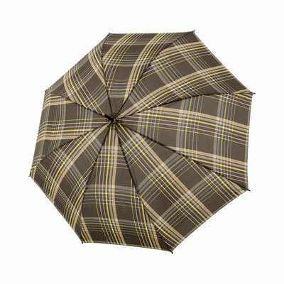 Paraplu Golf Flex Bruin Geel - Fiberglass - Dsn 116 cm - Lengte 95 cm - Doppler