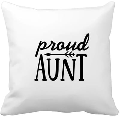 Akyol - proud aunt Kussen hoes - Tante - tante - verjaardag tante - trots - cadeautje - kado - geschenk - 40 bij 40 cm