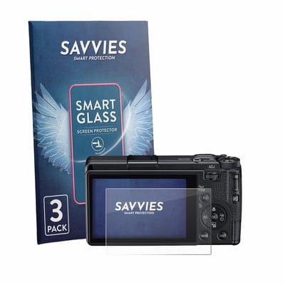 3 Stuks Savvies Screenprotector - geschikt voor Ricoh GR IV Monochrome - beschermfolie glas transparant