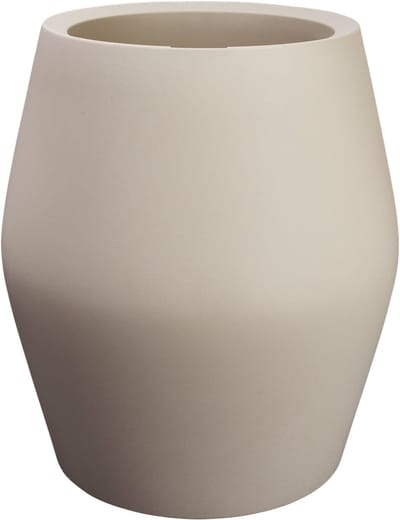 Elho June Split High 46 - UV-bestendig en Kleurvaste Bloempot - Binnen & Buiten - Ø 46.0 x H 53.6 cm - Balanced beige