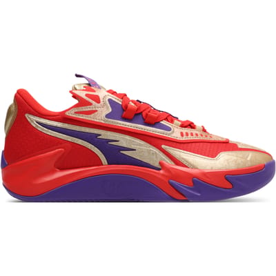 Puma Scoot Zeros II - Gold D.D. - Heren Sneakers Basketball Schoenen 312229-01 , Maat: EU 43 UK 9