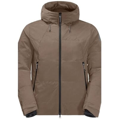 Jack Wolfskin Bike Commute Ins Jkt M 1206961-4610, Mannen, Bruin, Jasje, maat: XXL