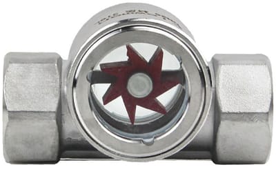 Store_8 - Waterstroom Indicator - RVS Impeller - Voor Computers en Koelsystemen - 1/2 inch - Nauwkeurige Metingen voor Efficiënte Koeling - Geschik...