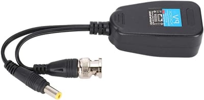 CCTV PoE naar BNC Converter Adapter voor Video en Voeding - Passieve Coax Balun Transceiver met RJ45 Aansluiting - Ideaal voor Beveiligingscamera's