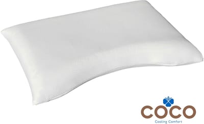Mahoton Hoofdkussen Coco Outlast 12 cm Medium - met gratis Teddy molton