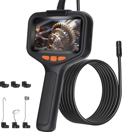 Endoscoop Inspectie Camera 4.3'' HD Met 1080P Scherm en IP67 Waterdichte Functie