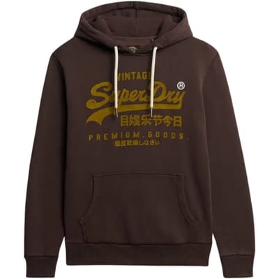 Superdry - Vintage Logo Tonal Hoodie - Heren - Hoodies