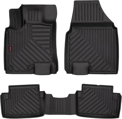 Wielganizator Serie - 3D Auto Vloermatten - Nissan Qashqai J10 I - 5cm Rand - Geen Geur