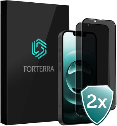 Screenprotector 2 Stuks - Geschikt voor Apple iPhone 16e - Privacy Filter - Beschermglas - Gehard Glas - Tempered Glass - Screen Protector