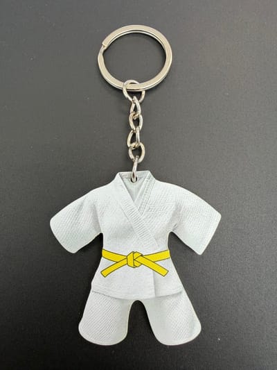 Sleutelhanger Gi | band | acryl | Groen