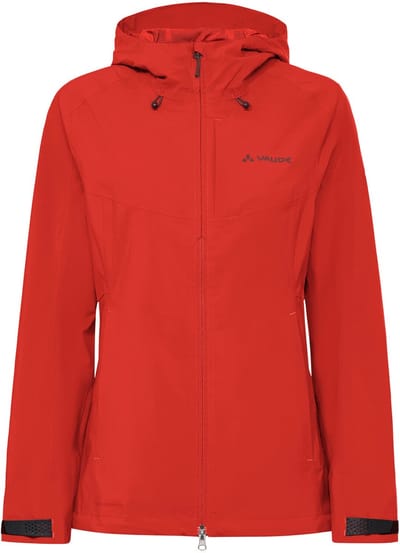 VAUDE Elope Jacket III, Hardshell Jas, Dames Outdoor Sportjassen, Waterdicht, Winddicht, Hardshell, Hooded, Regular pasvorm