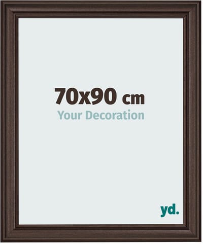 Your Decoration - Fotolijst 70x90 cm - MDF - Eiken Donker - Lazio