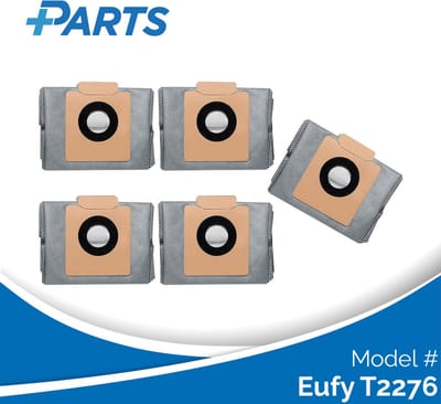 Eufy T2276 Stofzakken (5 Stuks, Plus.Parts® alternatief voor T29F70A2)