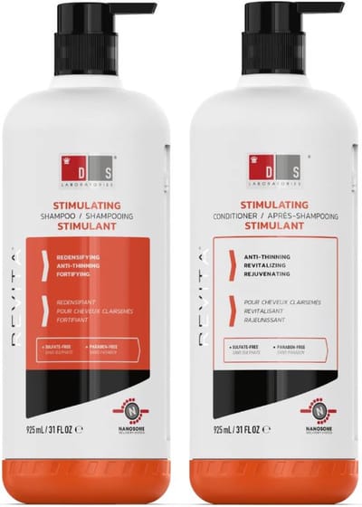 DS Laboratories Haaruitval shampoo 925 ml + Conditioner 925 ml (Man & Vrouw) - Haargroei producten vrouwen
