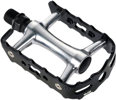 Fiets pedalen - MTB pedalen - Mountainbiken - Aluminium constructie - 9/16 inch - Zilver zwart