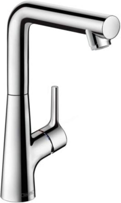hansgrohe Talis S - Wastafelmengkraan - Ééngreeps bediening - Met trekwaste - 210mm maat - Draaibare uitloop - Chroom