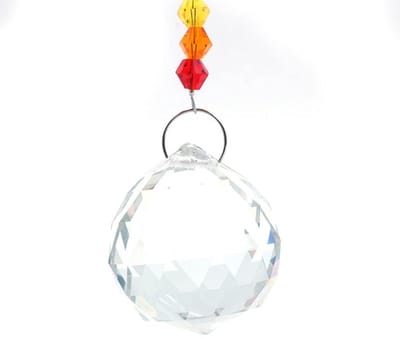 Dailygoods- Wind Chime Kristallen Regenboog Hanger - Decoratie Woonkamer - Feng Shui - Levensboom - Hangend Ornament - 14 Inch Lengte
