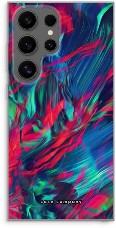 Case Company® - Hoesje geschikt voor Samsung Galaxy S24 Ultra hoesje - Pilgrims Of The Sea - Soft Cover Telefoonhoesje - Bescherming aan alle Kanten en Schermrand