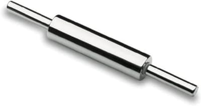 Deegroller - Bakbenodigdheid - Bakken - Roestvrij staal - 56 cm - Zilver