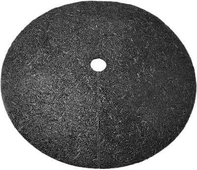 Boombeschermingsmat - Wortelbescherming - Planten Verzorgen - Herbruikbaar Vliesmateriaal - 92 cm Diameter - Zwart