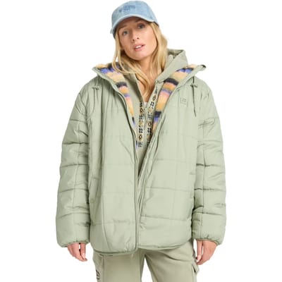 Damesjack met capuchon Billabong Happy Camper