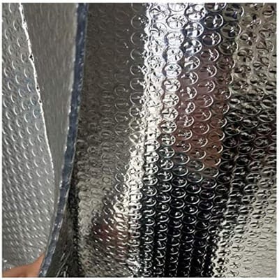 Isolatiemateriaal Rol - Thermische Folie - Energie Besparen - Zelfklevend - 1x5m - Zilver