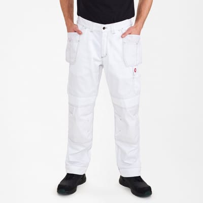 Engel Combat werkbroek met holsterzakken 2761-630 - White - 46