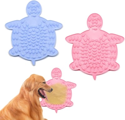 Famanu – Likmat voor honden en katten - likmat voor honden - van siliconen - BPA-vrij - likmat voor honden en katten - met zuignap - voor badkamer - training en verzorging