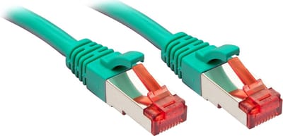 LINDY 47748 RJ45 Netwerkkabel, patchkabel CAT 6 S/FTP 1.50 m Groen 1 stuk(s)