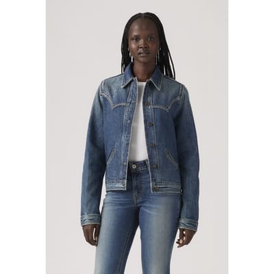 Levi's Original Trucker Bling Show On The Road Größe: S | Jeansjacken Outlet | Damen