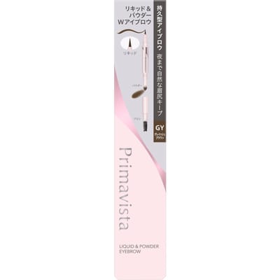 Sofina - Primavista Style Lock Eyebrow Liquid & Powder Grayish Brown