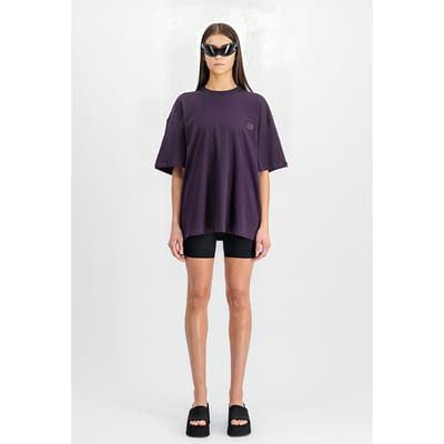 Alpha Industries Alpha Essentials Rl T Plum Maat: XS | Tops Outlet | Dames | Paars
