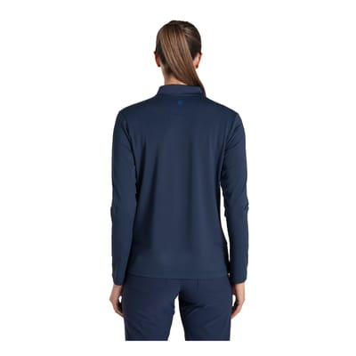 Craghoppers Dames/Dames Thornbury Nosilife Golf Poloshirt met lange mouwen (Blauwe Marine)