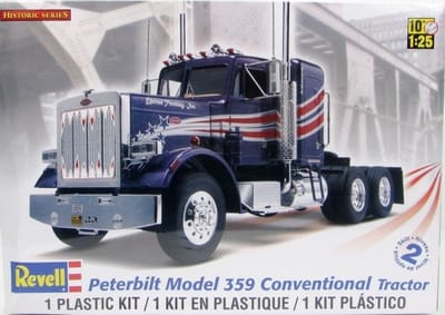 Revell Modelbouwpakket Militaire voertuigen - 11506 Peterbilt 359 Conventional Truck Plastic - 1:25 - Modelbouw