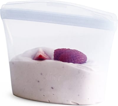 Stasher - Bowl 1-Cup Vershoudzak 273 ml - Siliconen - Transparant