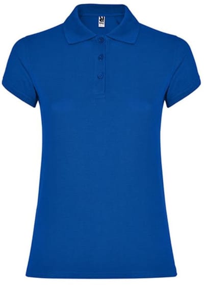 Roly - Star Dames Polo - Royal Blue 05 maat L